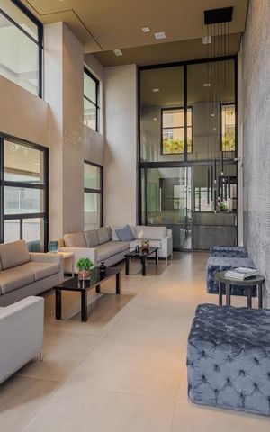 Studio para alugar com 35m², 1 quarto e 1 vagaHall social