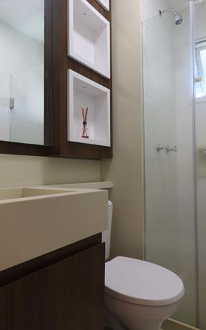 Apartamento para alugar com 59m², 1 quarto e 1 vagaBanheiro