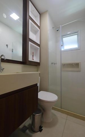 Apartamento para alugar com 59m², 1 quarto e 1 vagaBanheiro