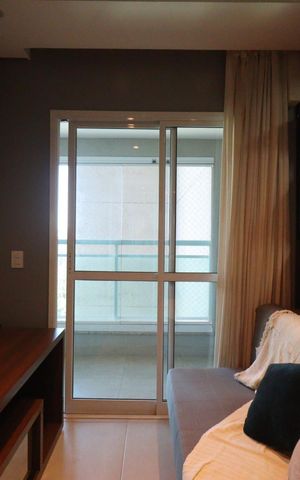 Apartamento para alugar com 59m², 1 quarto e 1 vagaSala
