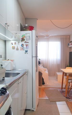 Apartamento à venda com 43m², 2 quartos e 1 vagacozinha