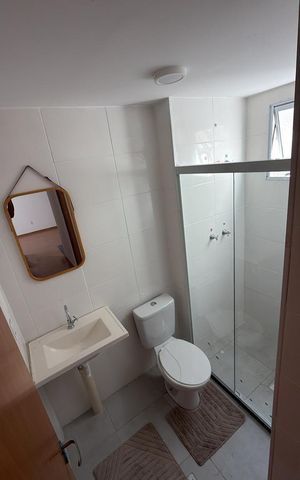 Apartamento para alugar com 26m², 2 quartos e sem vaga Apartamento para alugar com 26m², 2 quartos e sem vagaBanheiro