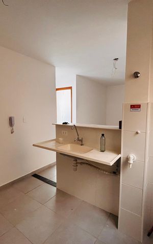 Apartamento à venda com 49m², 2 quartos e 1 vagaCozinha/Área de serviço