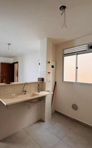 Apartamento à venda com 49m², 2 quartos e 1 vagaCozinha/Área de serviço