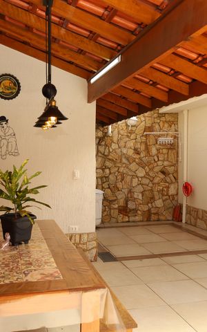 Casa à venda com 224m², 3 quartos e 4 vagasÁrea da churrasqueira