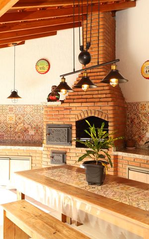 Casa à venda com 224m², 3 quartos e 4 vagasÁrea da churrasqueira