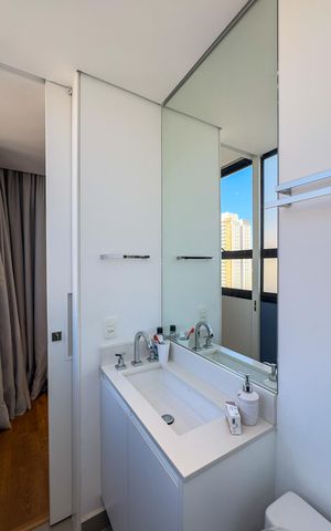 Apartamento para alugar com 260m², 4 quartos e 3 vagasBanheiro da Suíte 1