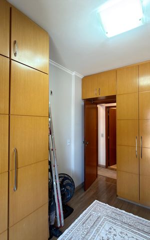Apartamento à venda com 106m², 3 quartos e 2 vagas Apartamento à venda com 106m², 3 quartos e 2 vagasQuarto 3
