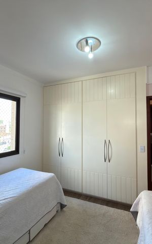 Apartamento à venda com 106m², 3 quartos e 2 vagas Apartamento à venda com 106m², 3 quartos e 2 vagasQuarto 2 - Suíte