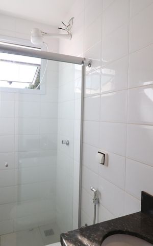 Apartamento para alugar com 58m², 2 quartos e 1 vagaBanheiro Social
