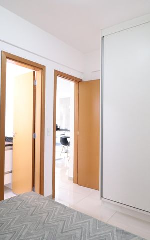 Apartamento para alugar com 58m², 2 quartos e 1 vagaQuarto 2 - Suíte