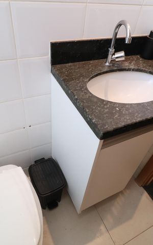 Apartamento para alugar com 58m², 2 quartos e 1 vagaBanheiro Social