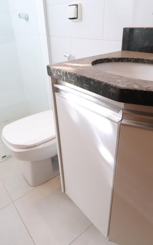 Apartamento para alugar com 58m², 2 quartos e 1 vagaBanheiro Social