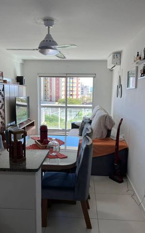 Apartamento para alugar com 55m², 1 quarto e 1 vaga Apartamento para alugar com 55m², 1 quarto e 1 vagaSala
