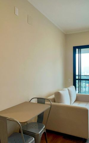 Studio para alugar com 29m², 1 quarto e sem vaga Studio para alugar com 29m², 1 quarto e sem vagaSala