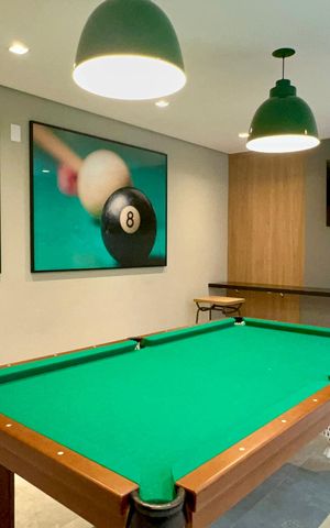 Studio para alugar com 29m², 1 quarto e sem vaga Studio para alugar com 29m², 1 quarto e sem vagaSala de Jogos