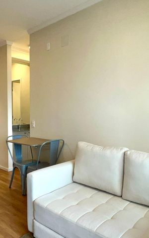 Studio para alugar com 29m², 1 quarto e sem vaga Studio para alugar com 29m², 1 quarto e sem vagaSala