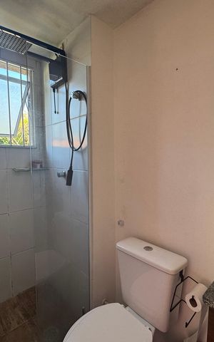 Apartamento à venda com 60m², 2 quartos e 1 vaga Apartamento à venda com 60m², 2 quartos e 1 vagaBanheiro da Suíte