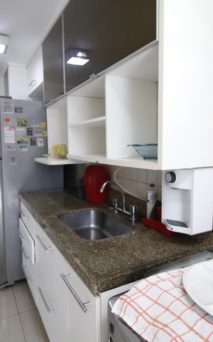 Apartamento à venda com 73m², 2 quartos e 1 vagaCozinha