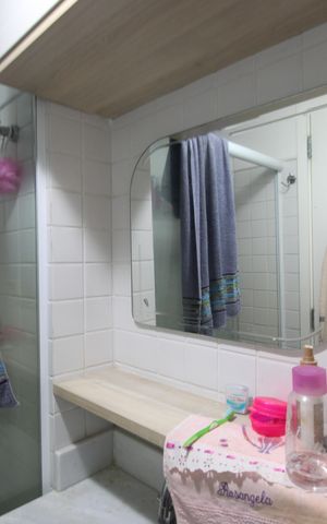 Apartamento à venda com 73m², 2 quartos e 1 vagaBanheiro da suíte