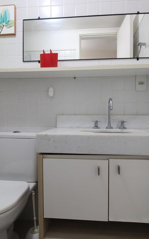 Apartamento à venda com 73m², 2 quartos e 1 vagaBanheiro social