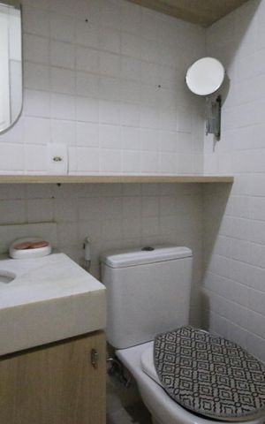 Apartamento à venda com 73m², 2 quartos e 1 vagaBanheiro da Suíte 1