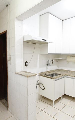 Apartamento para alugar com 77m², 2 quartos e 1 vagaCozinha e Área de Serviço