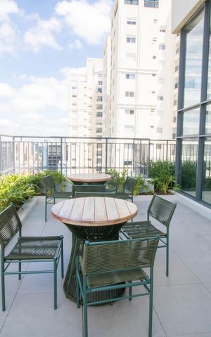 Studio à venda com 27m², 1 quarto e sem vaga Studio à venda com 27m², 1 quarto e sem vagaÁrea comum