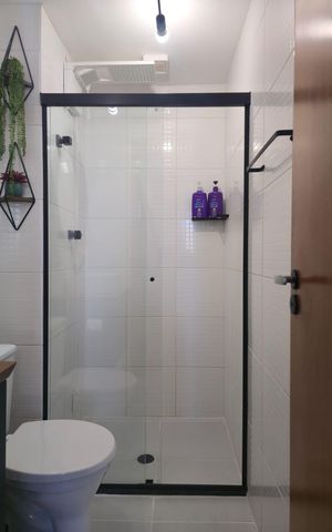 Apartamento para alugar com 34m², 1 quarto e 1 vaga Apartamento para alugar com 34m², 1 quarto e 1 vagaBanheiro