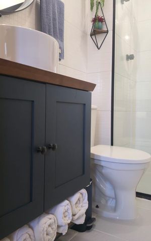 Apartamento para alugar com 34m², 1 quarto e 1 vaga Apartamento para alugar com 34m², 1 quarto e 1 vagaBanheiro