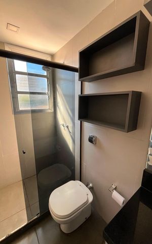 Apartamento à venda com 120m², 3 quartos e 2 vagas Apartamento à venda com 120m², 3 quartos e 2 vagasBanheiro