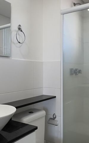 Apartamento para alugar com 38m², 1 quarto e 1 vaga Apartamento para alugar com 38m², 1 quarto e 1 vagaBanheiro