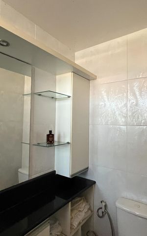 Apartamento à venda com 120m², 3 quartos e 2 vagas Apartamento à venda com 120m², 3 quartos e 2 vagasBanheiro 2