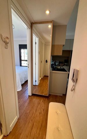 Studio à venda com 38m², 1 quarto e sem vaga Studio à venda com 38m², 1 quarto e sem vagaSala