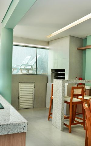 Apartamento à venda com 135m², 4 quartos e 2 vagas Apartamento à venda com 135m², 4 quartos e 2 vagasÁrea comum - Espaço gourmet