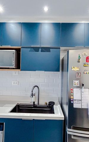 Apartamento à venda com 70m², 2 quartos e 1 vagaCozinha - Armários
