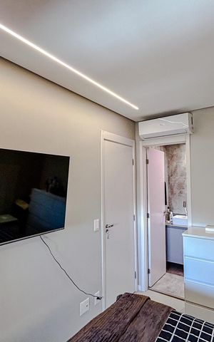 Apartamento à venda com 70m², 2 quartos e 1 vagaQuarto 2 - Suíte