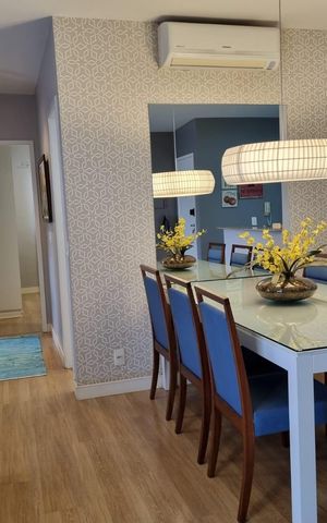 Apartamento para alugar com 75m², 2 quartos e 1 vaga Apartamento para alugar com 75m², 2 quartos e 1 vagaSala de Jantar