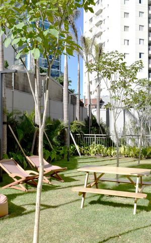 Apartamento à venda com 25m², 1 quarto e sem vagaJardim