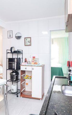 Apartamento à venda com 54m², 2 quartos e 1 vagaCozinha