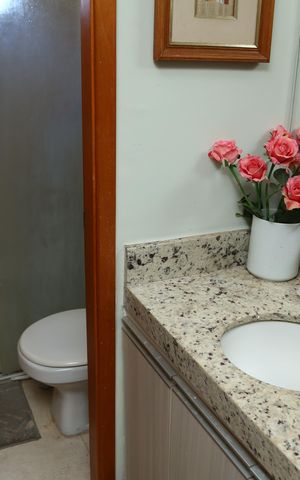 Apartamento à venda com 90m², 3 quartos e 2 vagasLavabo