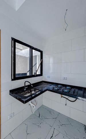 Apartamento para alugar com 40m², 2 quartos e sem vagaCozinha e Área de Serviço