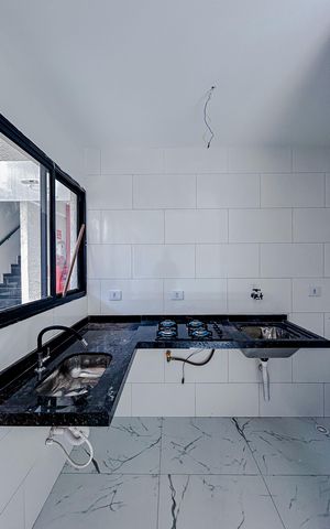 Apartamento para alugar com 40m², 2 quartos e sem vagaCozinha e Área de Serviço