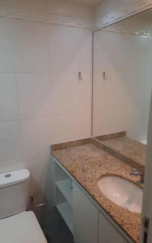 Apartamento para alugar com 90m², 3 quartos e 1 vaga Apartamento para alugar com 90m², 3 quartos e 1 vagaBanheiro