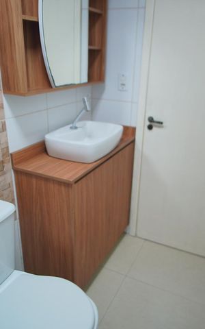 Apartamento à venda com 48m², 2 quartos e 1 vagaBanheiro social
