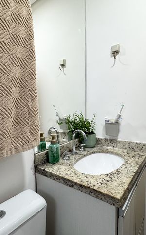 Apartamento à venda com 100m², 3 quartos e 2 vagas Apartamento à venda com 100m², 3 quartos e 2 vagasBanheiro - Suíte 3
