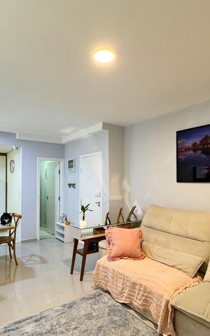 Apartamento à venda com 100m², 3 quartos e 2 vagas Apartamento à venda com 100m², 3 quartos e 2 vagasSala