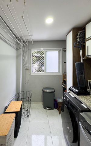 Apartamento à venda com 100m², 3 quartos e 2 vagas Apartamento à venda com 100m², 3 quartos e 2 vagasÁrea de Serviço