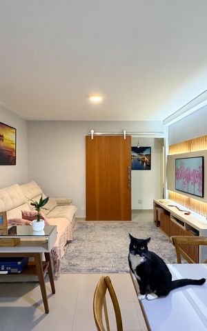 Apartamento à venda com 100m², 3 quartos e 2 vagas Apartamento à venda com 100m², 3 quartos e 2 vagasSala