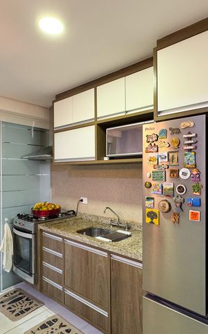 Apartamento à venda com 100m², 3 quartos e 2 vagas Apartamento à venda com 100m², 3 quartos e 2 vagasCozinha